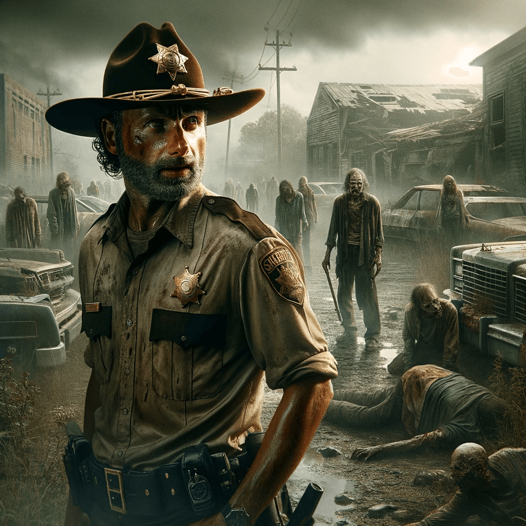 Rick di The Walking Dead