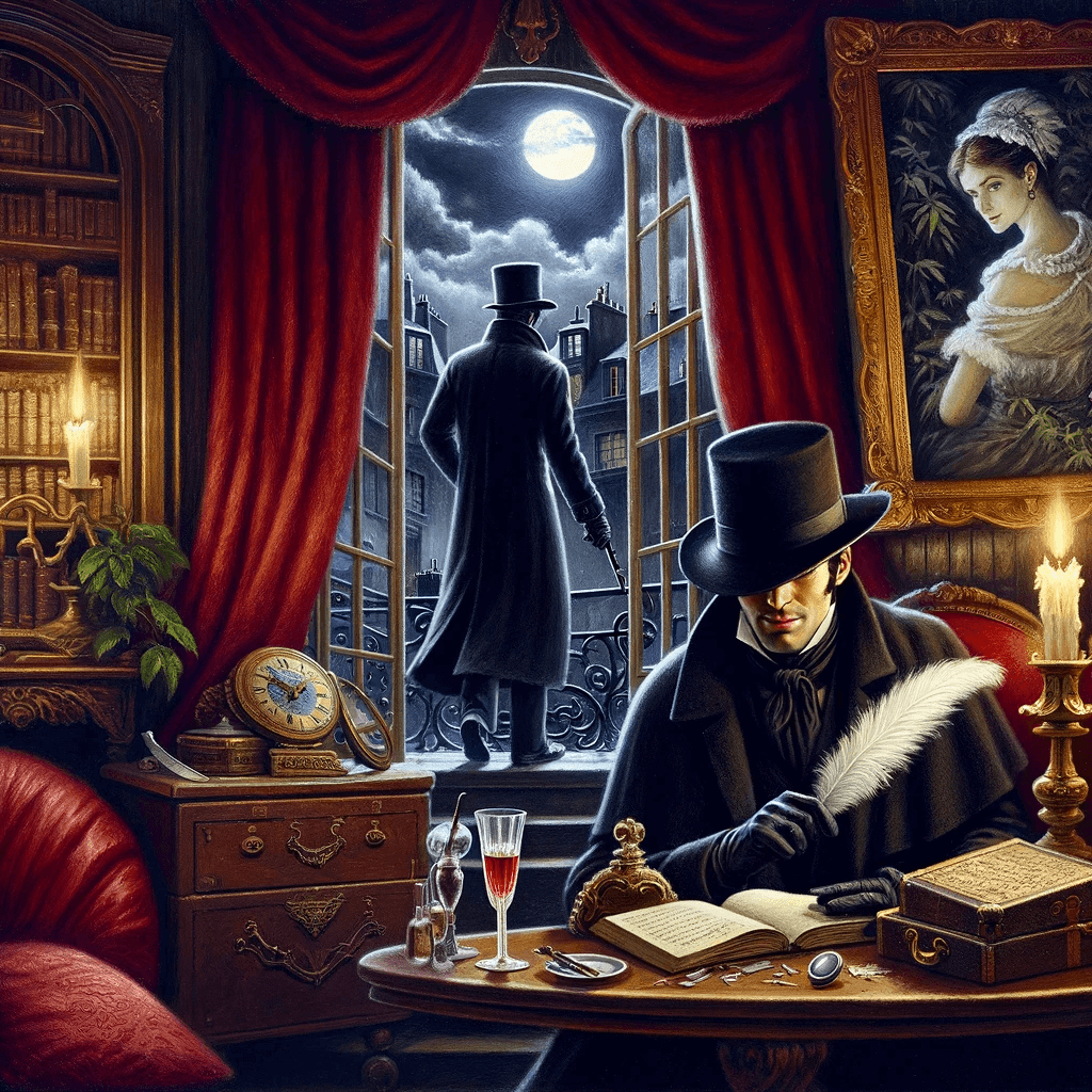 Disegno di Arsenio Lupin