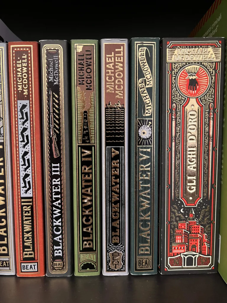 I libri di Michael McDowell nelle loro fantastiche edizioni