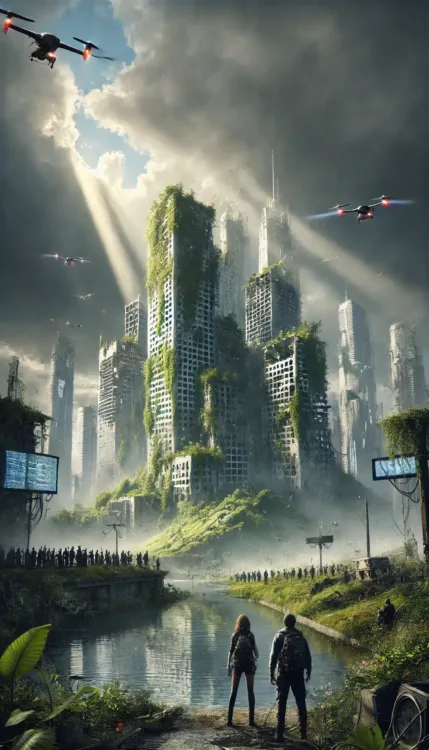 Un verdeggiante mondo distopico