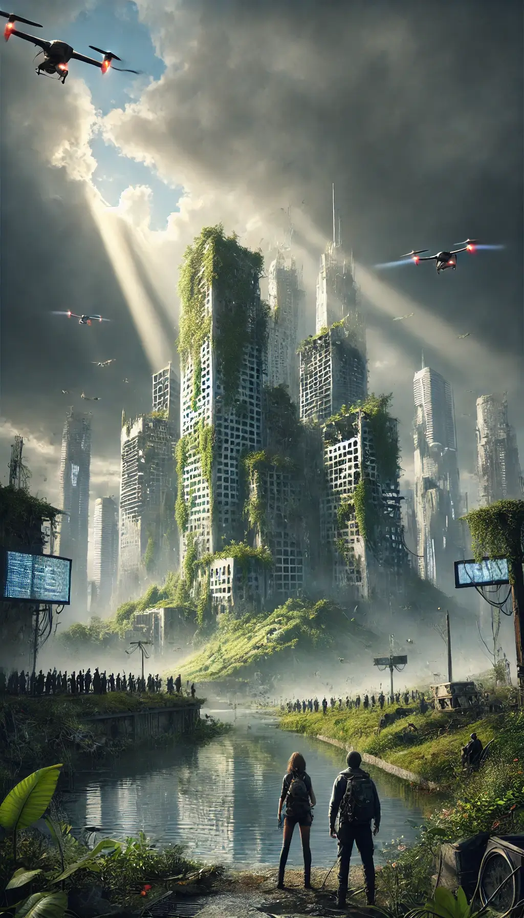 Un verdeggiante mondo distopico